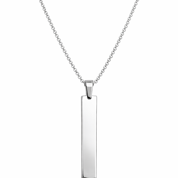 925 Ayar Minimal Çubuk Kolye