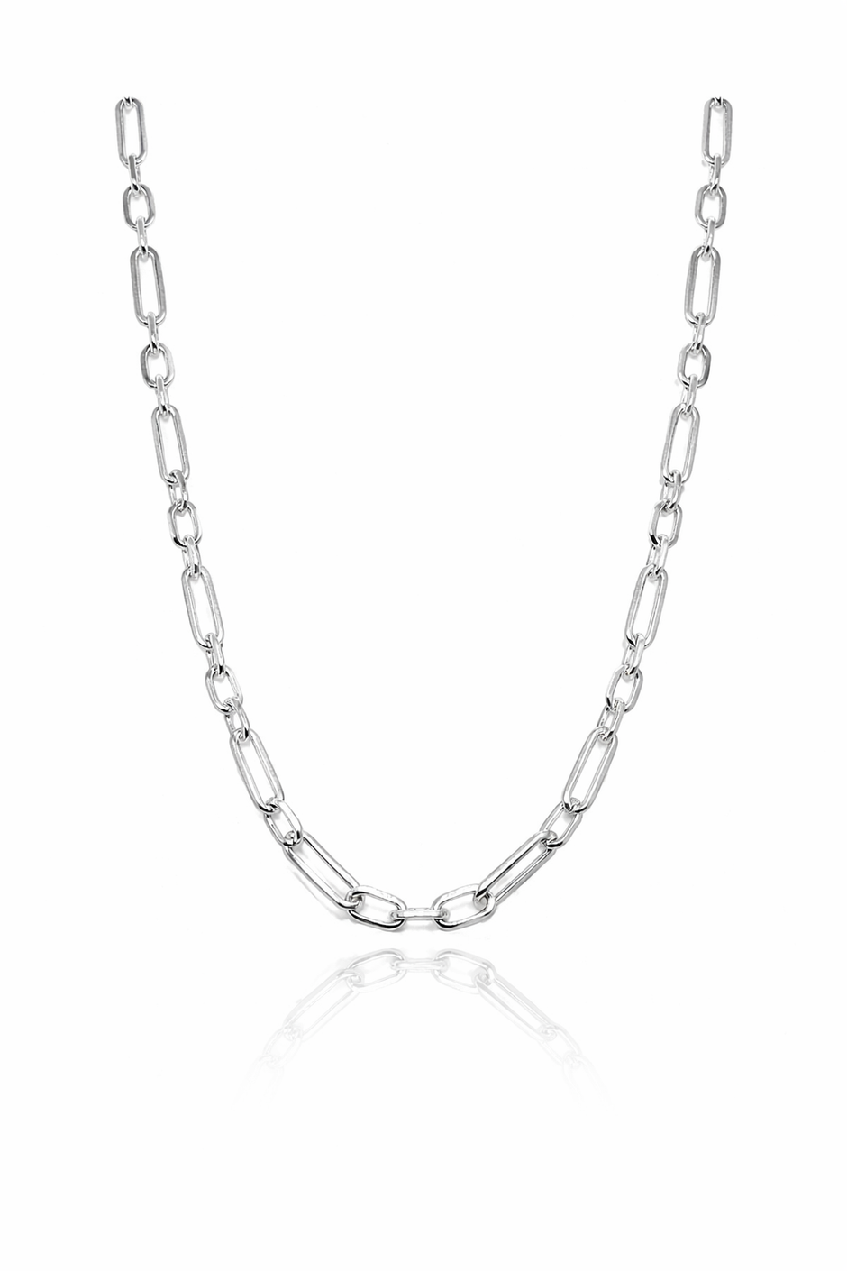 925 Ayar Gümüş Ataç Zincir Kolye