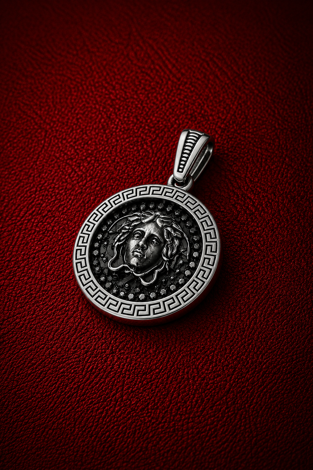 Oksitli Medusa Kolye Ucu